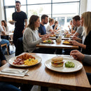 Stack Plates – 285mm White – Durable Ceramic | 6 Pack – Commercial Use