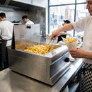 Countertop Chip Scuttle – 3.5kg Capacity – Stainless Steel – Commercial Kitchen