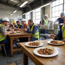 Bamboo Plates – 171mm – Eco-Friendly Material | Lightweight | 12 Pack – Indoor/Outdoor