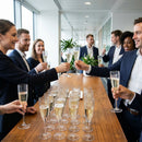 Champagne Flutes – 175ml – Premium Soda Lime Glass – Contemporary Glassware for Bars & Events