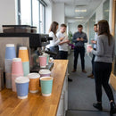 Double Wall Pastel Hot Cups 12oz – 500 Pack – Compostable Paper & PLA Lining – Takeaway & Café Use