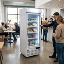 Upright Display Freezer – 412Ltr – White | Commercial Grade | Indoor Use