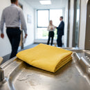 Heavy Duty Non-Woven Cleaning Cloths – Yellow – Anti-Bacterial, 25 Pack – Commercial & Industrial Use