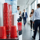 Polypropylene Tumblers – 142ml Red – Shatterproof Plastic – School & Institutional Use
