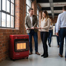 Mini Indoor Cabinet Heater – Red – 4.2kW Heat Output – Portable Indoor Use