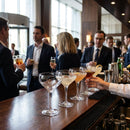 Fully Toughened Coupe Glasses – 210ml – Durable Glassware – Commercial Bar & Event Use
