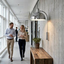 Indoor Wall Light – Chrome – Metal | 20cm | Indoor Use – Home & Office Lighting