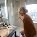 Shower Cap – Opaque Sachet – Disposable Plastic | Lightweight | 200 Pack – Commercial