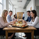 Rectangular Trays – Grey 345x233mm – Durable Material | Lightweight | 6 Pack – Commercial