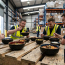 Shallow Bowls – 50 x 115mm – Durable Ceramic | 12 Pack – Commercial Use
