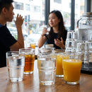 Stackable Glass Tumblers – 200ml – Toughened Soda-Lime Glass – Hospitality & Home Use