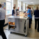 Hot Cupboard – 670mm Depth – For Plated Meals & Gastronorm Trays – Commercial & Care Environments