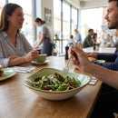 Stonecast Triangle Bowls – 185mm Sage Green – Hand Painted Ceramic – Restaurant & Home Dining