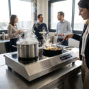 Induction Hob – 3000W – Stainless Steel | 2 Zones | Commercial Grade – Indoor/Outdoor
