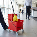 Mop Bucket – 25L – Plastic | Foot Pedal Release | Commercial – Indoor