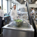 Automatic Lifting Arm for Cooking Systems – Hands-Free Operation – Commercial Kitchen Use