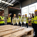 Champagne Flutes – 215ml – Crystal Glass | 6 Pack – Indoor/Outdoor