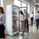 Upright Display Fridge – White – 400L Capacity | Commercial Grade – Indoor Use