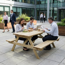 Wooden Picnic Bench – 5ft – Pressure-Treated Timber | Sturdy Construction | Grade: Commercial – Outdoor
