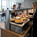 Wet Heat Bain Marie – 6x 1/4 & 3x 1/6 Gastronorm Pans – Stainless Steel – Commercial Catering