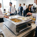 Countertop Wet Heat Bain Marie – Includes 3 x 1/3 GN Pans – Gentle Water Bath Heating – Commercial Kitchen & Catering