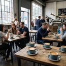 Cappuccino Saucers – 140mm Ocean – Ceramic | 6 Pack | Commercial Use – Indoor