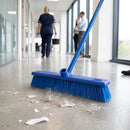 Hygiene Broom – 18 Inch Blue – Soft Bristle – Commercial & Domestic Cleaning