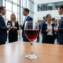 Red Wine Glasses – 250ml – Curved Pulled Stem, Single-Piece Construction – Bar & Restaurant Use (48 Pack)