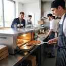 Commercial Electric Pizza Oven – Double-Glazed Safety Glass – Crisp Base Cooking – Restaurant & Pizzeria Use