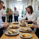 Gourmet Plates – 285mm Grey – Durable Stoneware | Medium Thickness | Commercial Grade – Indoor/Outdoor