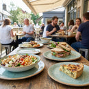 Coupe Plates – 255mm – Durable Stoneware | 6mm Thickness | Commercial Grade – Indoor/Outdoor