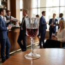 Wine Glasses – 290ml – Polycarbonate, Cut-Glass Effect – Commercial & Home Use (12 Pack)