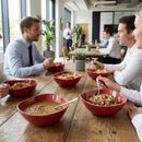 Triangular Bowls – 153mm Berry Red – Stoneware | 6mm Thickness | Commercial Grade – Indoor/Outdoor