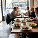 Deep Coupe Plates – 220mm Barley White – Super Vitrified Ceramic – Commercial Catering & Restaurant Use
