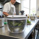 Salad Spinner – Grey 4.5Ltr – Manual Cranking System – Commercial Kitchen