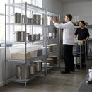 Chrome Wire Shelves – 1525 x 457mm – Steel, 2 Pack – Commercial & Industrial Storage