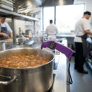 Digital Food Thermometer – Purple – Color Coded, Auto On/Off – Allergen Safety in Commercial Kitchens