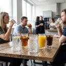 Hi Ball Tumblers – 350ml – Glass | Set of 6 – Indoor/Outdoor