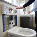 WC Flush Valve Kit – Wave-On Sensor & In-Built Overflow – Touchless Water-Saving – Commercial Washrooms