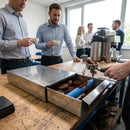 Stainless Steel Coffee Knock Box – Compact Size – Stainless Steel | Durable | Commercial – Domestic