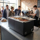 Wet and Dry Heat Bain Marie – Black – 750W Concealed Element – Commercial Kitchen