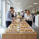 Oblong Serving Trays – 300mm – Durable Plastic | Lightweight | 6 Pack – Commercial Use