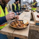 Crocker Plate – 205mm – Durable Brown Material | 5mm Thickness | Industrial Grade – Commercial