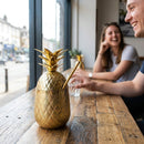 Pineapple Cocktail Cup – Gold – 570ml – Polished Decorative Drinkware – Bar & Party Use