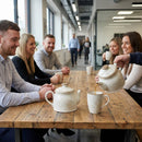 Teapot – 425ml – Ceramic | 6 Pack | Commercial Grade – Indoor/Outdoor