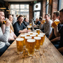 Beer Glasses – 350ml – Glass | 12 Pack | Commercial Use – Indoor/Outdoor