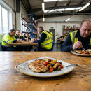 Triangle Plates – 265mm – Durable Ceramic | 5mm Thickness | Commercial Grade – Indoor/Outdoor