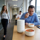 Stacking Soup Cups – 285ml – Durable Ceramic | 36 Pack – Commercial Use