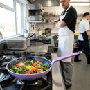 Non-Stick Frying Pan – 24cm Purple – Aluminium | Teflon Coating | Commercial Grade – Indoor