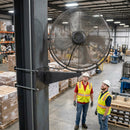 Polar Fan Support – N/A – Durable Steel | 3mm Thickness | 50kg Load Capacity | Industrial – Indoor